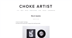 Desktop Screenshot of chokeartistnj.com
